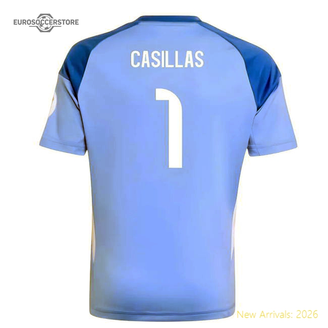 2025-2026 Real Madrid Home Premium Jersey Casillas Nike Dri-fit