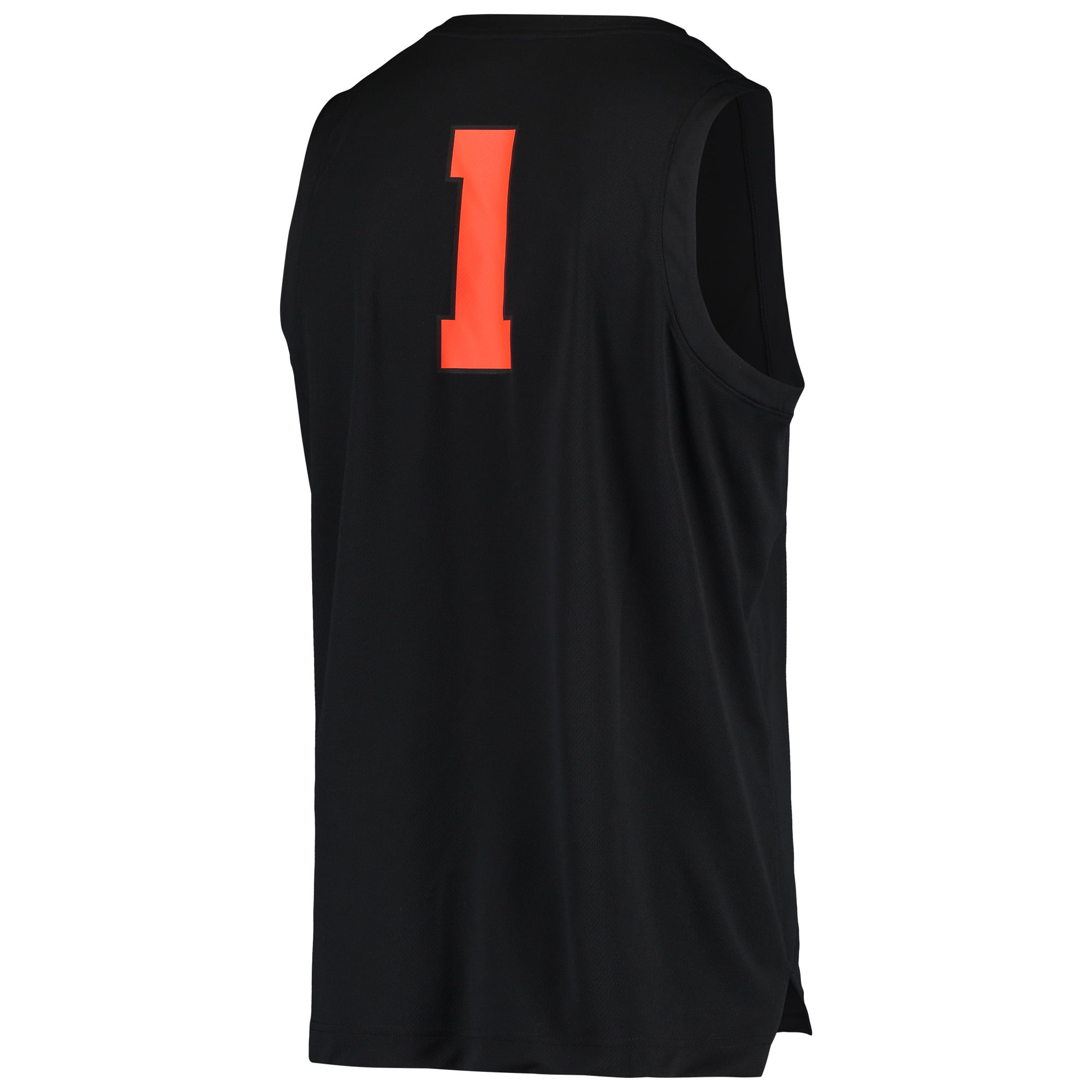 #1 Oregon State Beavers Nike Replica Basketball Jersey - Black