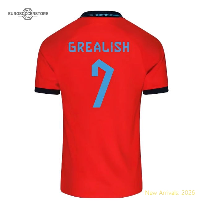 England Away Kit 2022-2023 Fan Style Jersey Game Ready