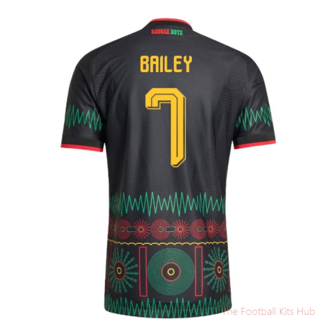 [LK] 2026/27 Jamaica Authentic Away Shirt (Bailey 7)
