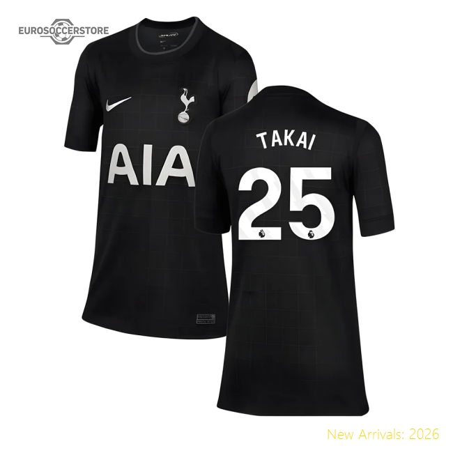 Premium 2025-2026 Tottenham Away Shirt (kids) (takai 25) - Premium