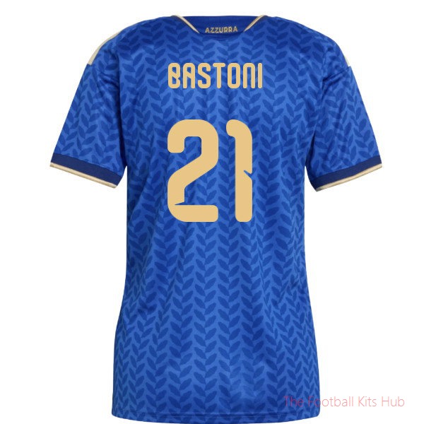 2026-2027 Italy Home Shirt (Womens) (Bastoni 21)