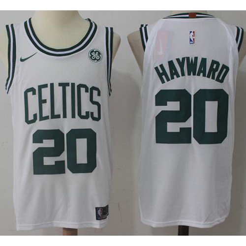 Celtics White Boston Celtics #20 Nike Jersey - Game Day Wear