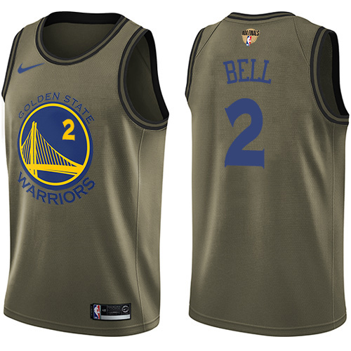 Gold Nike State Warriors #2 Warriors Jersey - Breathable Material
