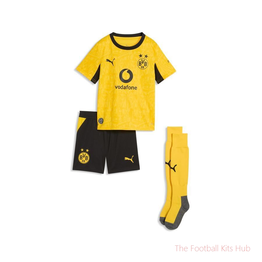 Dortmund Home Shirt 2026/27 Mini-Kit Kids