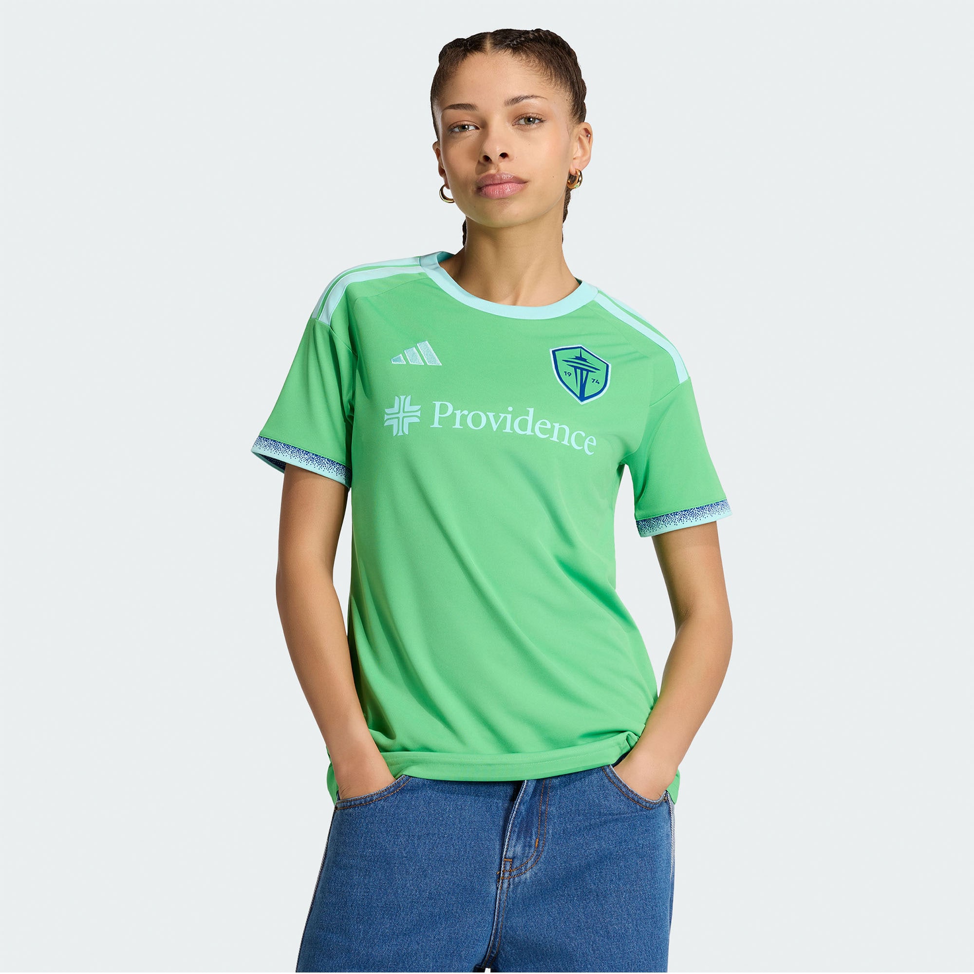 [JED] Seattle Sounders FC Women's 2026 The Evergreen State Kit Replica Jersey - Rave Green