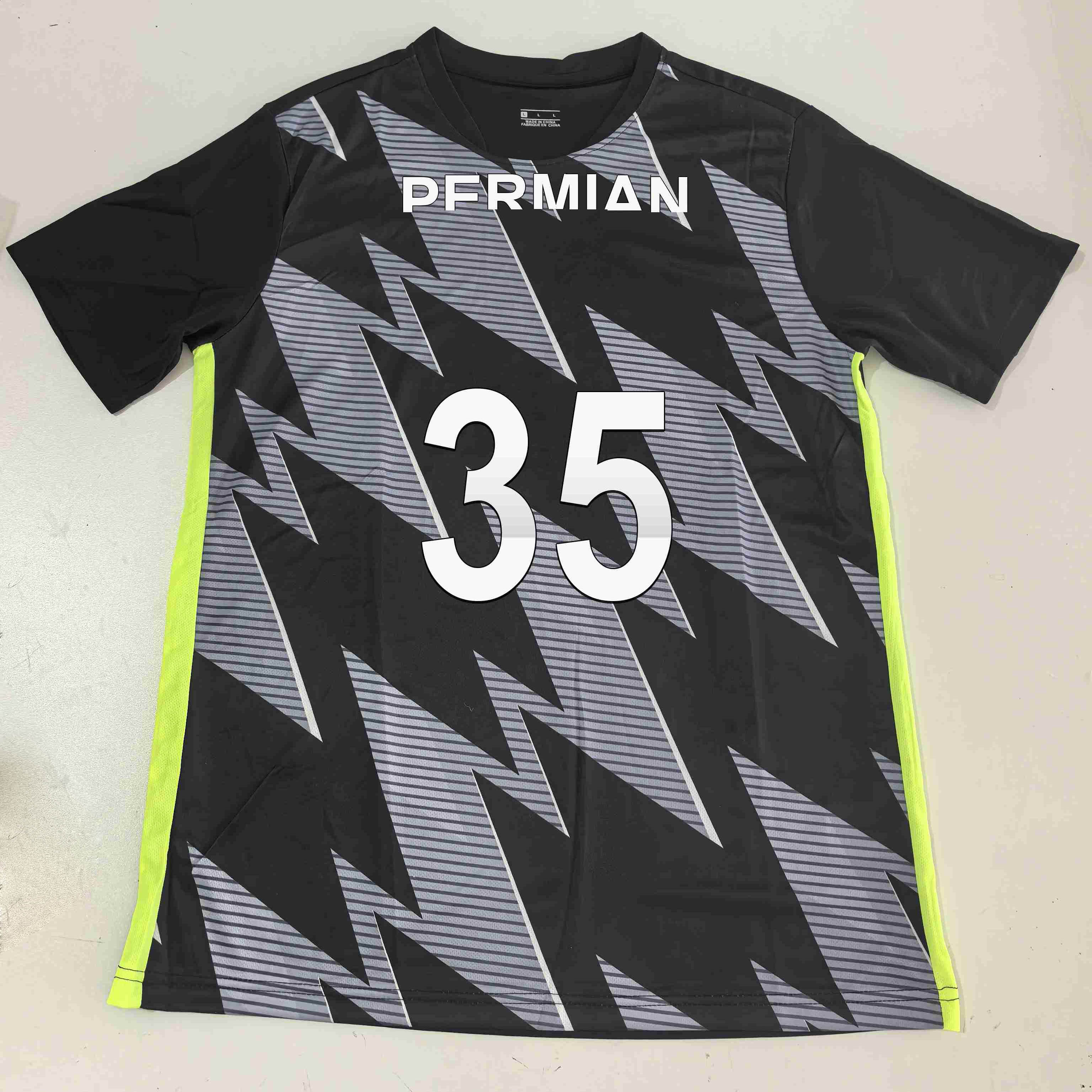 Special Custom Football Jersey Black JP2479