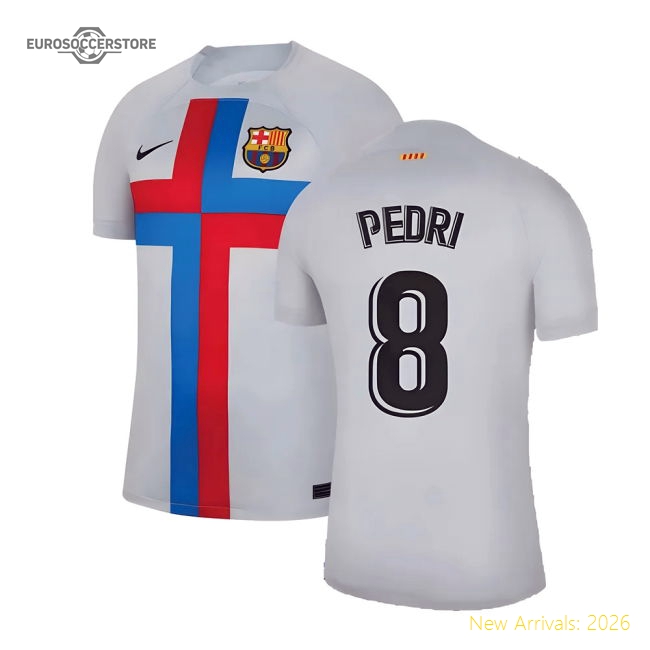 2022-2023 Cules Third Jersey (pedri 8) - Supporter Edition