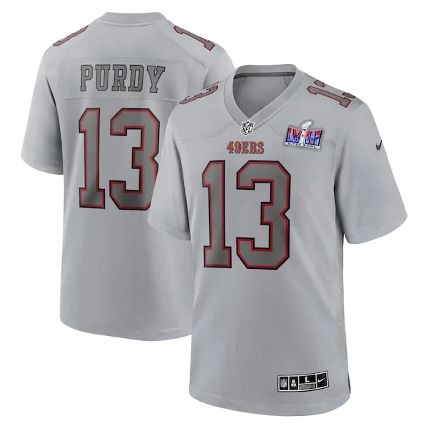 Pro-Level SF 49ers Game Jersey - Gray | NFL Fan Apparel | NFL Football