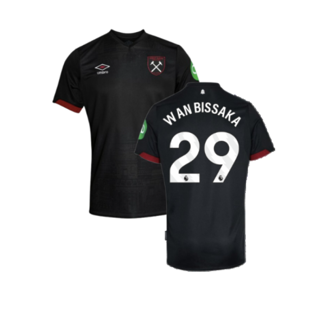 2024-2025 West Ham Away Shirt (Kids) (Wan Bissaka 29) | Professional