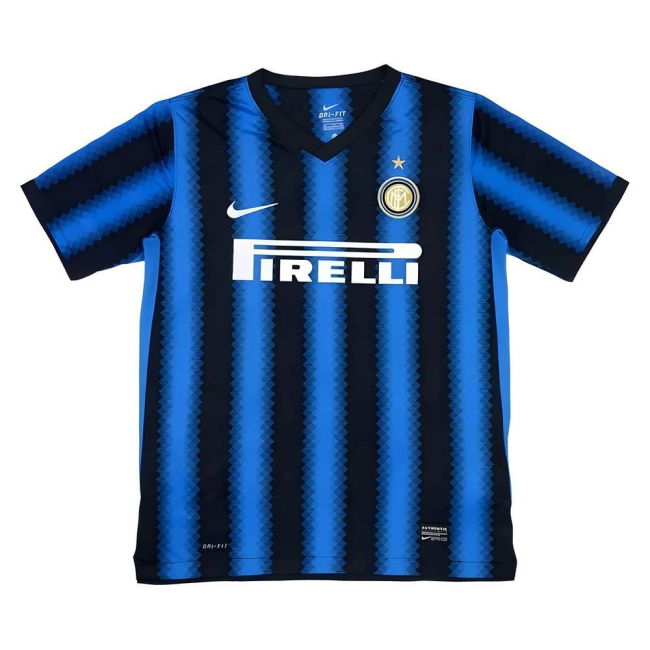 Inter Milan Home Shirt (S) (Excellent) Antibacterial Antibacterial