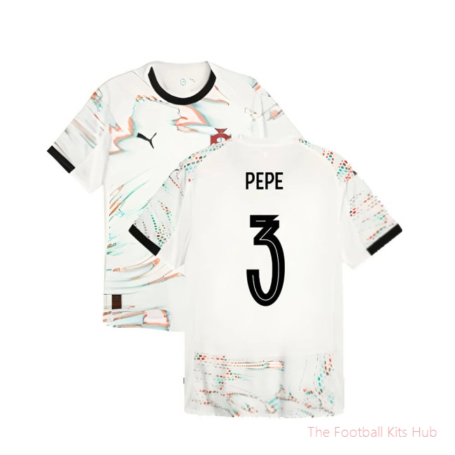 2025-2026 Portugal Away Authentic Jersey (Pepe 3)