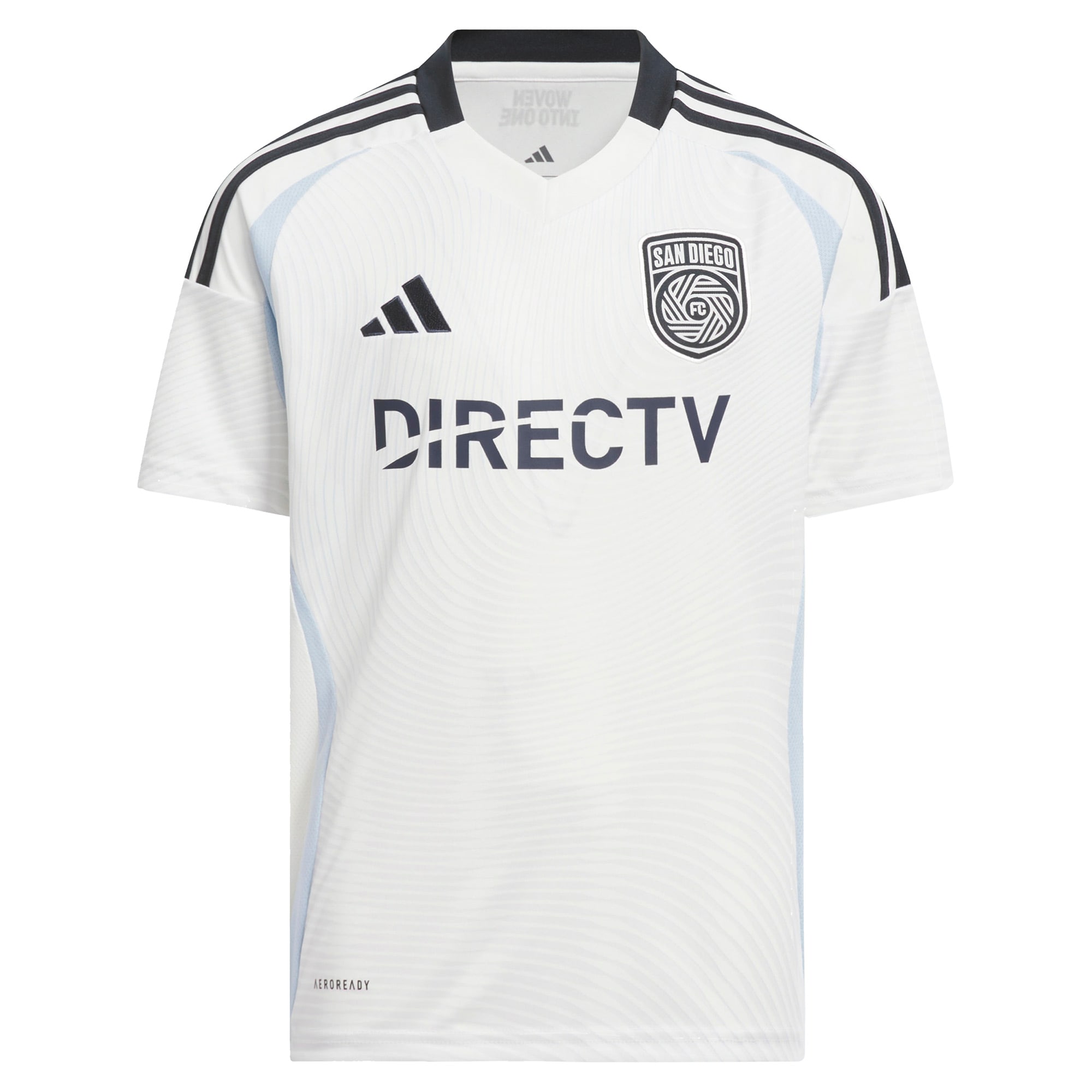 [SJH] San Diego FC Youth 2025 Woven Into One Replica Custom Jersey - White