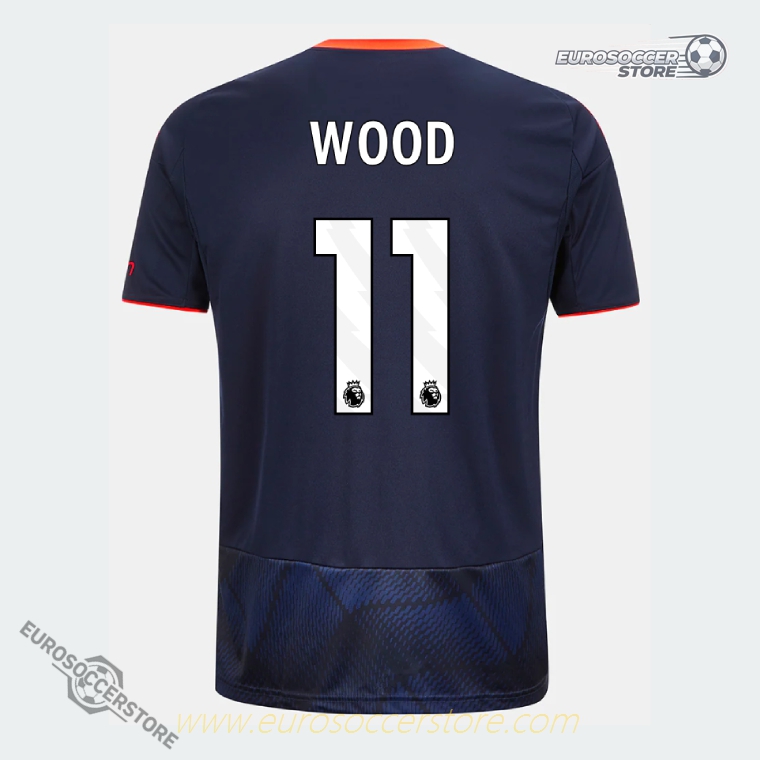 Nottingham Forest 25-26 Third WOOD 11 Third Football Jersey