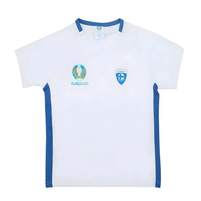 Finland 2021 Polyester T-Shirt (White) - Kids