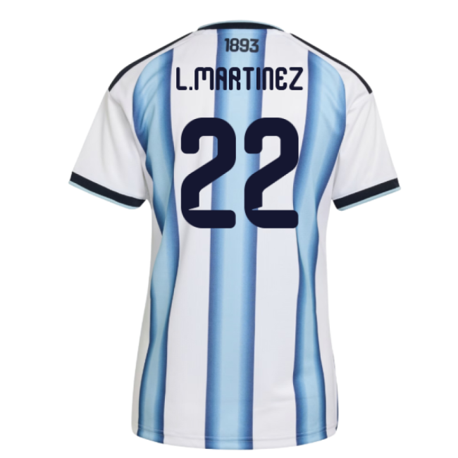 Professional 2026-2027 Argentina Home Shirt (Womens) (L.Martinez 22)