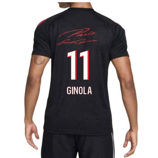 [HP] 2026-2027 PSG Strike Training Shirt (Black) (Ginola 11)