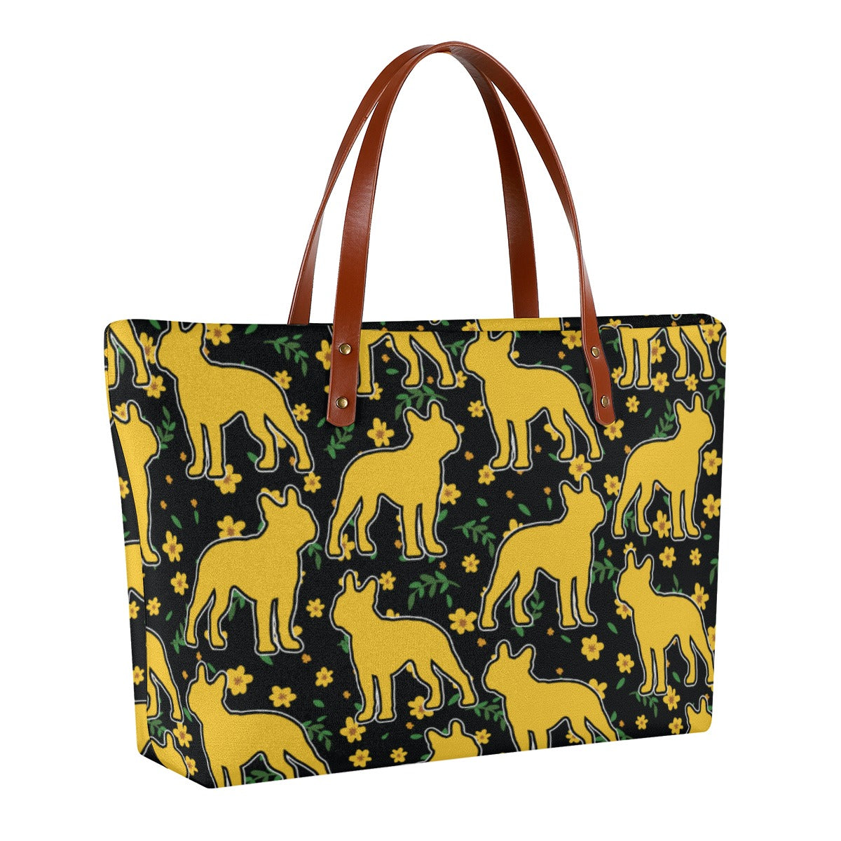 Women's Tote Bag For Boston Terrier Lovers Indoor Use | Breed-optimized