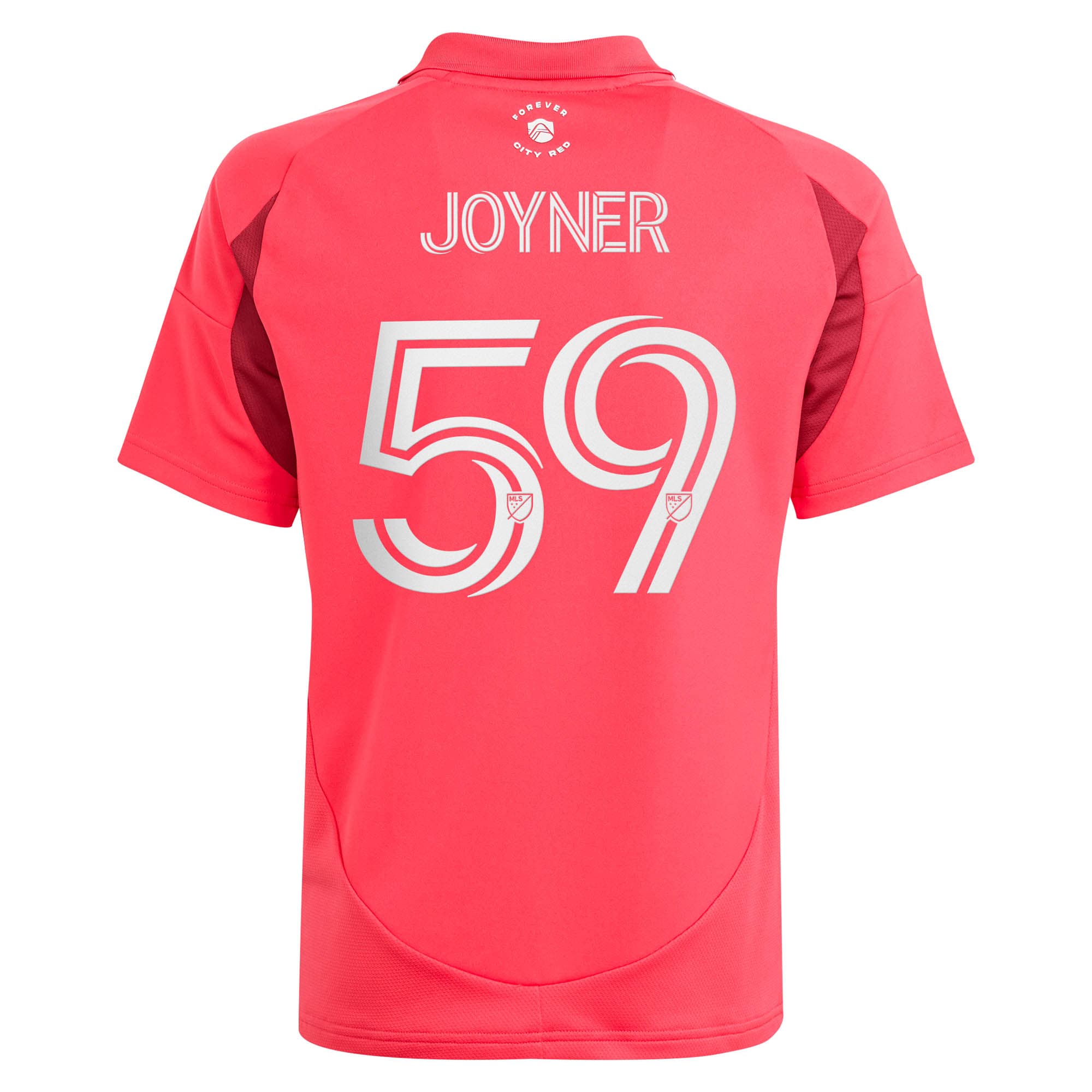 [LK] MyKhi Joyner St. Louis CITY SC Youth 2025 Forever CITY Red Replica Jersey - Red