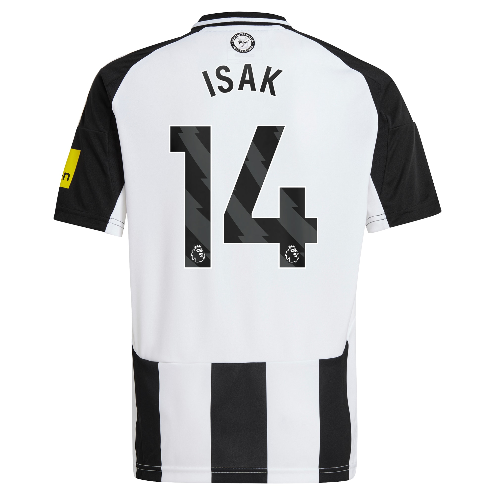 [SJH] Alexander Isak Newcastle United Youth 2024/25 Home Replica Player Jersey - Black