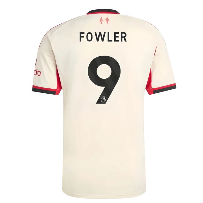 Classic 2025-2026 Liverpool Premium Away Fowler - God - Long Lasting