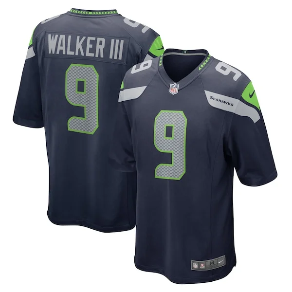 Seattle Seahawks Game NFL Jersey - Navy | Pro-Level Football Apparel