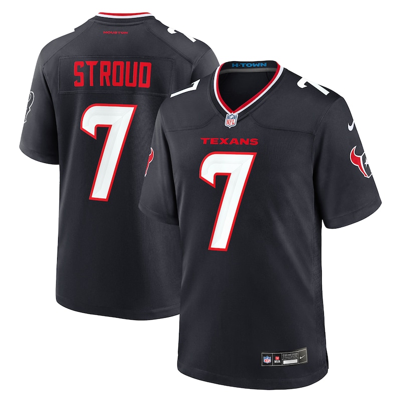 None C.J. Stroud HOU Texans Energetic Durable Jersey for NFL Fans