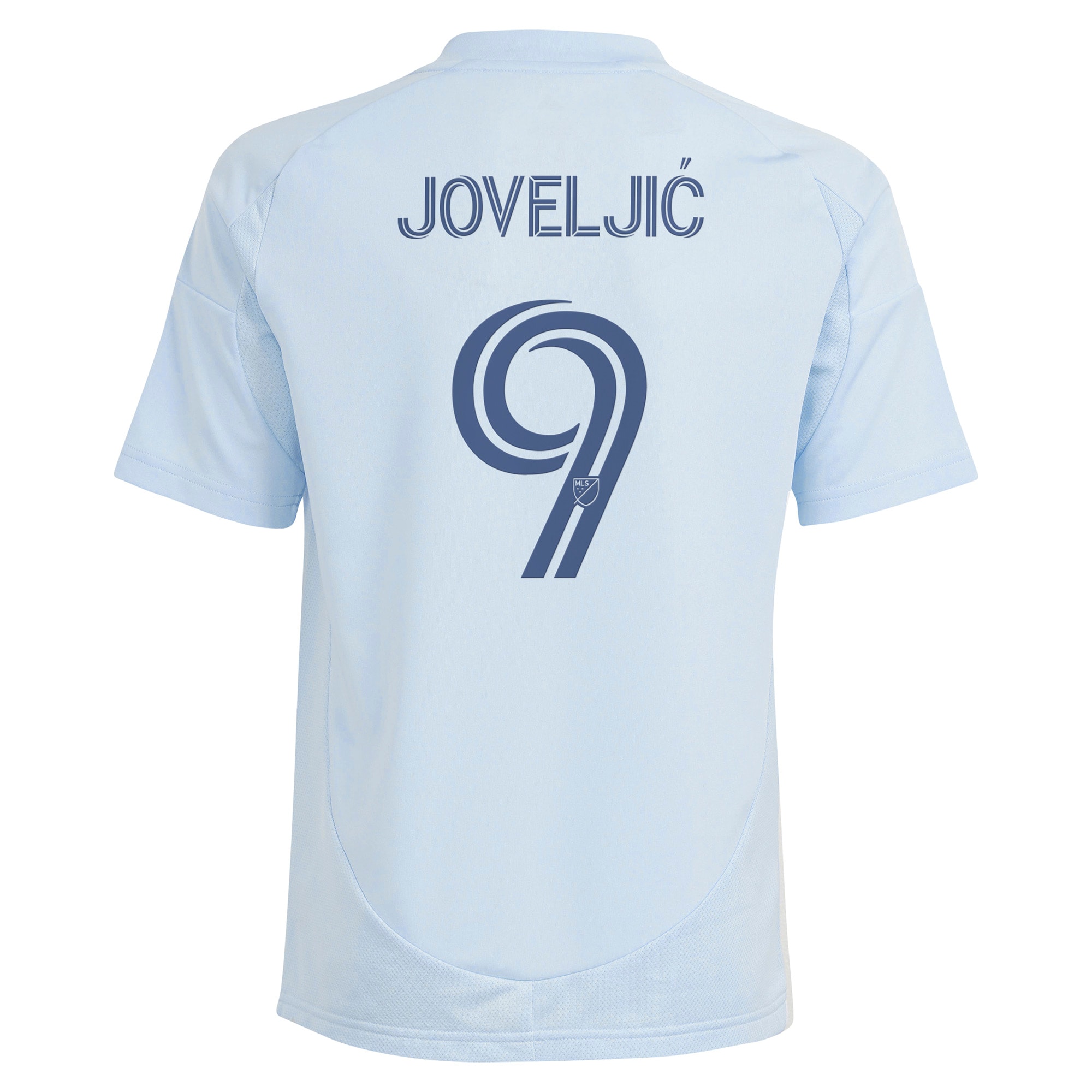 [LK] Dejan Joveljic Sporting Kansas City Youth 2025 One KC Replica Player Jersey - Light Blue