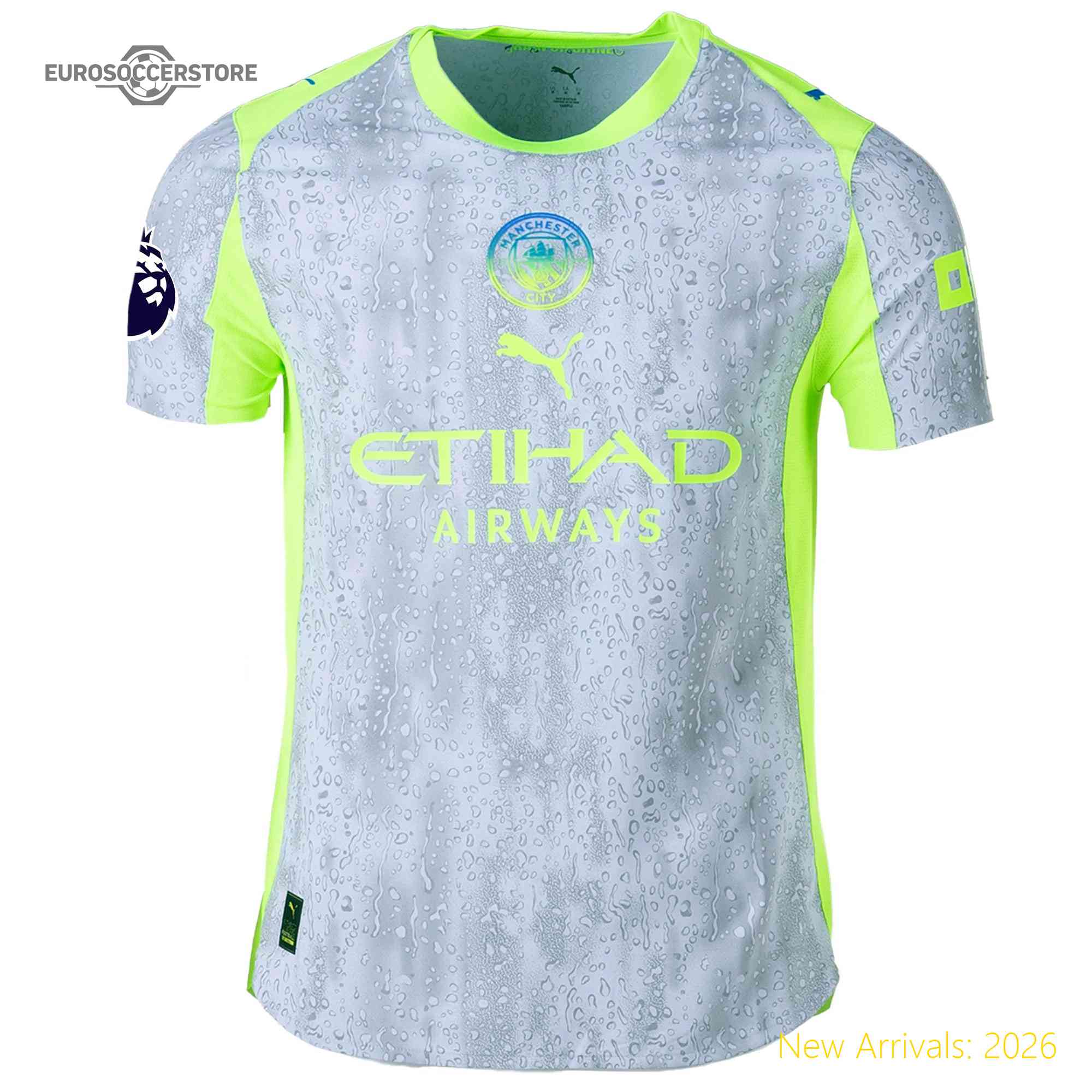 Officially Licensed Men Mci Team Third Durable Jersey 2023