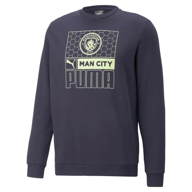 2022-2023 Man City FtblCore Crew Sweat (Parisian) (Collector's Item)