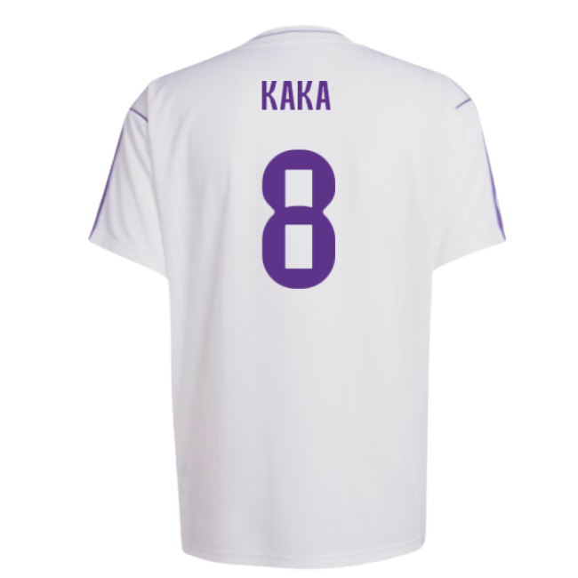Trending Real Madrid Terrace Icons Shirt (White) (Kaka 8)