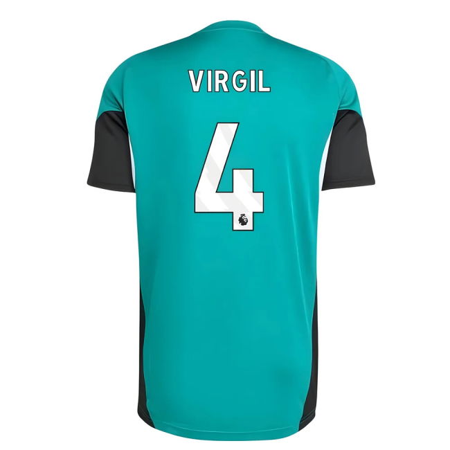 Virgil 4 Official Licensed Liverpool Training Fan Shirt for Adults