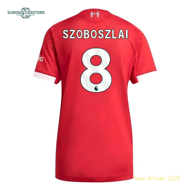 Liverpool Szoboszlai Elegant Womens Jersey Performance Fabric