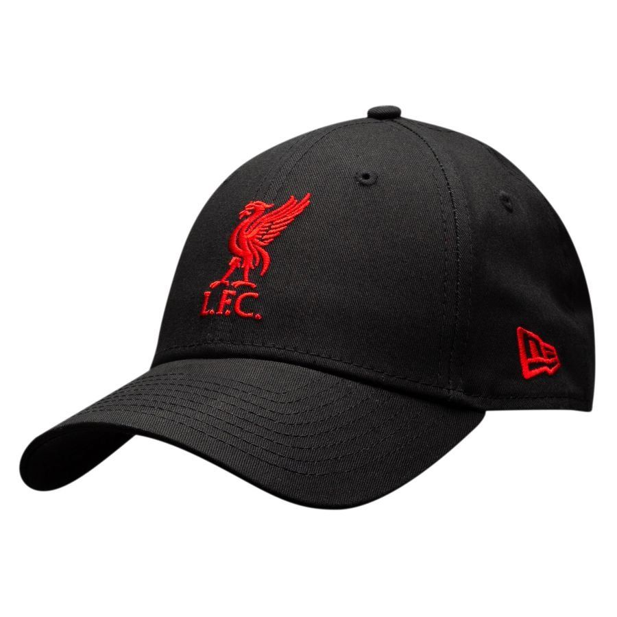 Liverpool Cap 9forty Core Jet Black/scarlet In Multiple Adult Sizes