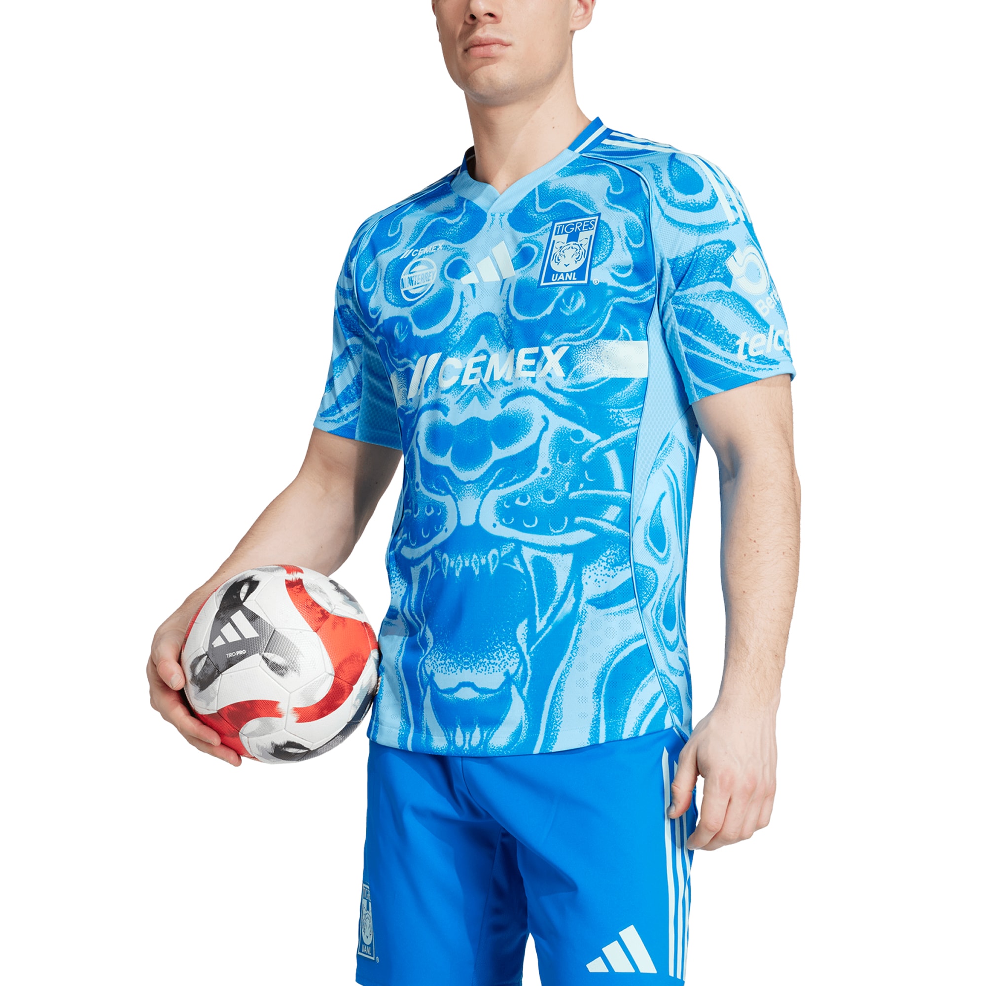 [SJH] Tigres UANL 2025/26 Away Authentic Jersey - Blue
