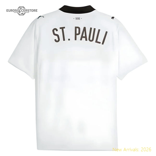 Performance Top-Quality 2025-2026 St Pauli Away Shirt