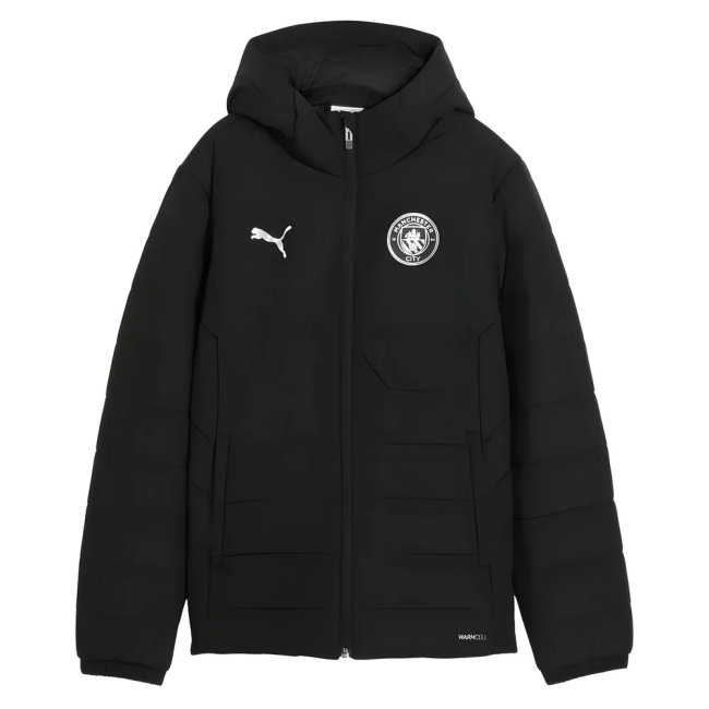 Man City Hooded Padded Coat Shirt 2025-2026 edition (Kids