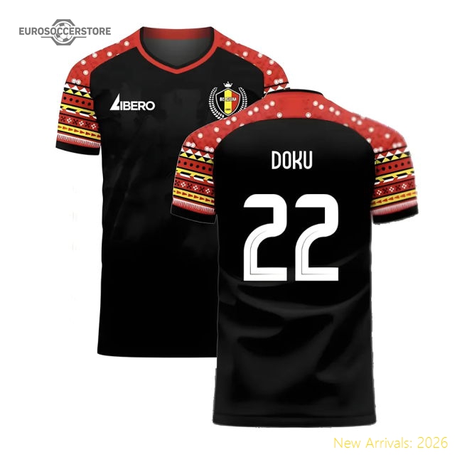 Belgium 2024-2025 Elite Away Kit - Modern Contemporary Breathability