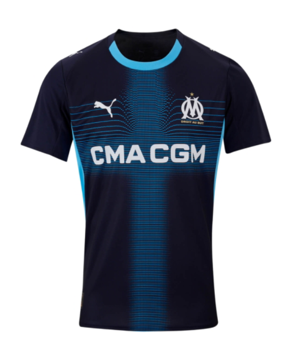 Away Jersey of Marseille Featuring MURILLO 62 for the 25-26 Season