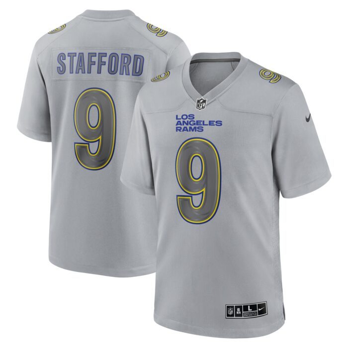 None Men's Record-Breaker LA Rams Elite Jersey Game Day Wear