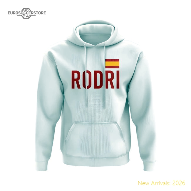 Xsb (3-4 Years) Spain Rodri Flag Hoody White In Multiple Adult Sizes