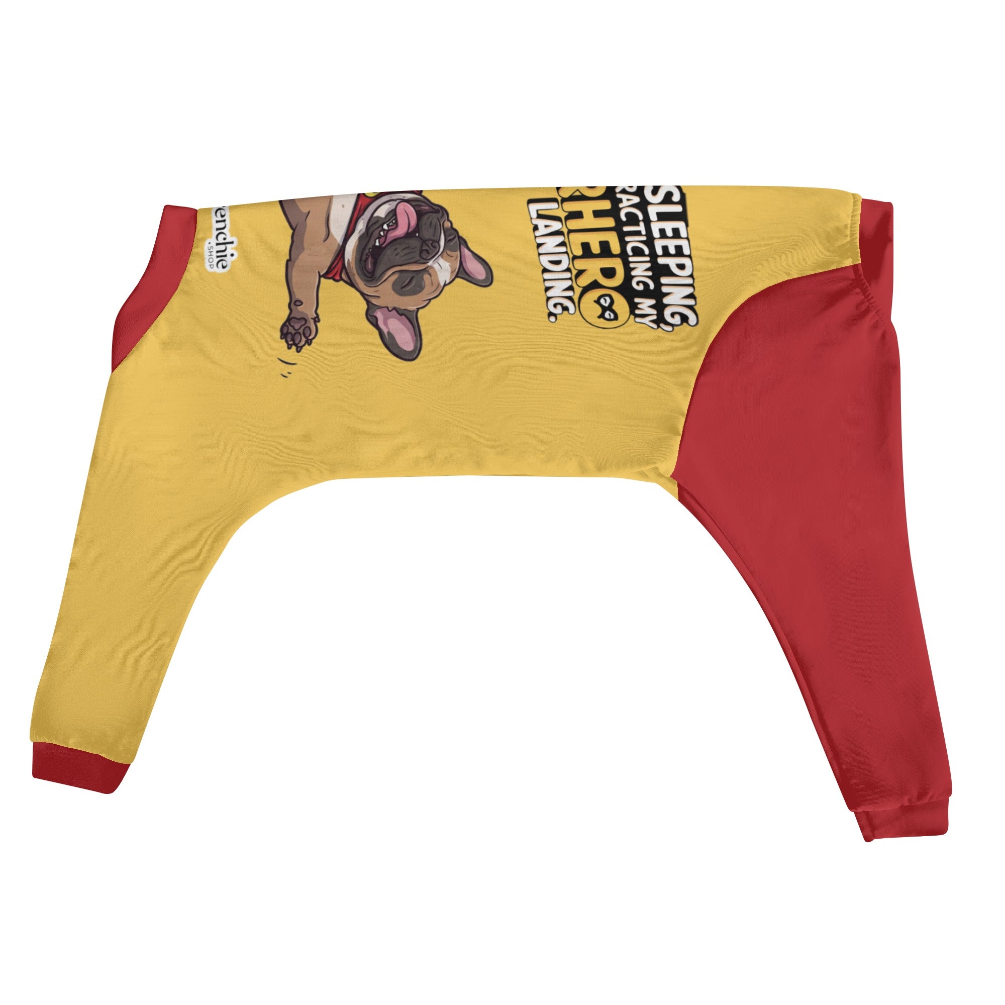 French Bulldog Im Not Sleeping, Im Just Practicing My Super Hero