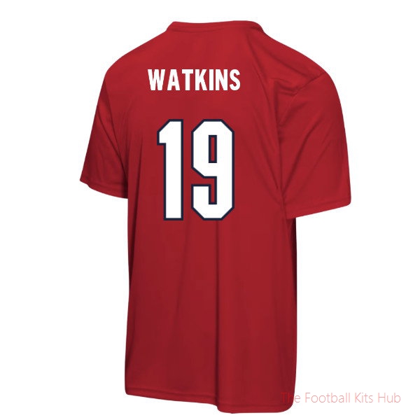 England T-Shirt World Cup Edition 2026 Watkins #19 Soccer Jersey