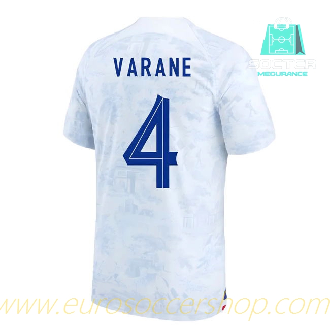 2022-2023 Player Version French National Team Away Jersey (VARANE 4)