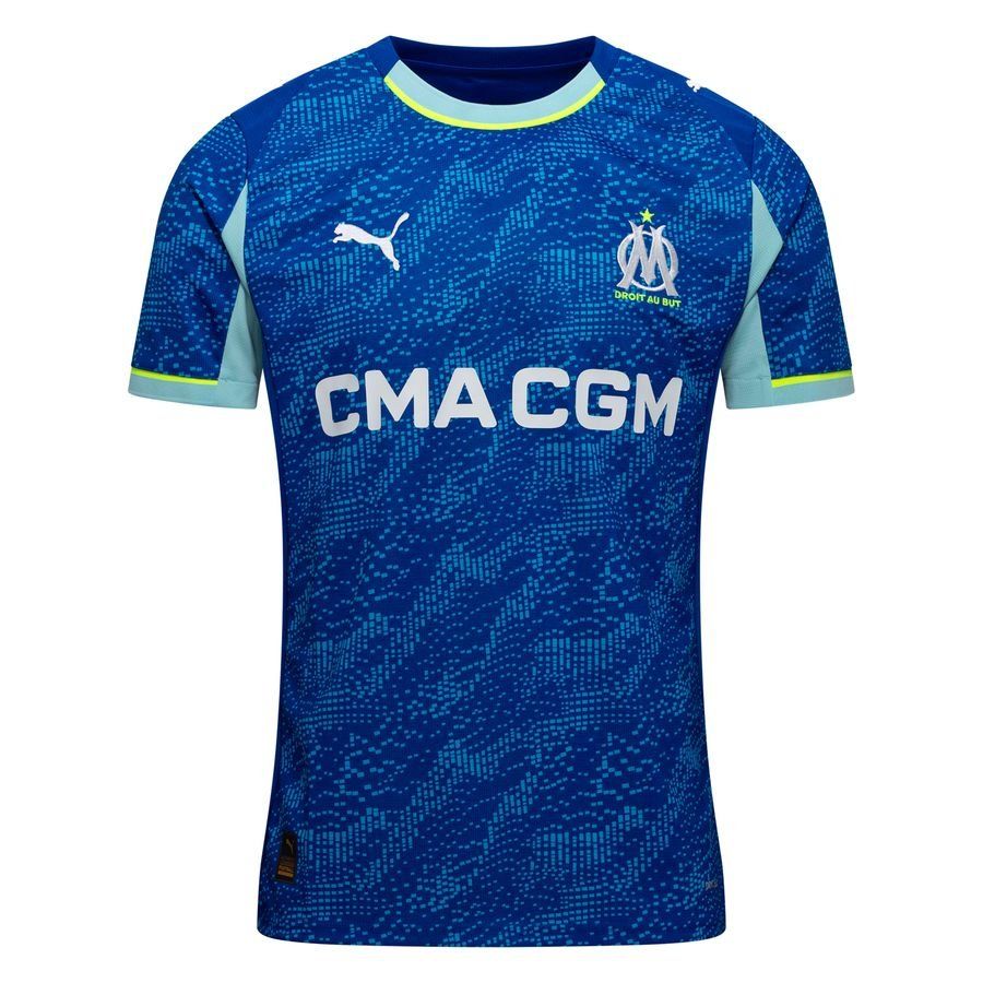 Marseille 3rd Shirt 2025/26 Kids For Algeria Football Fans