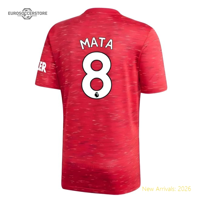 2020-2021 Man Utd Adidas Home Football Shirt (MATA 8)