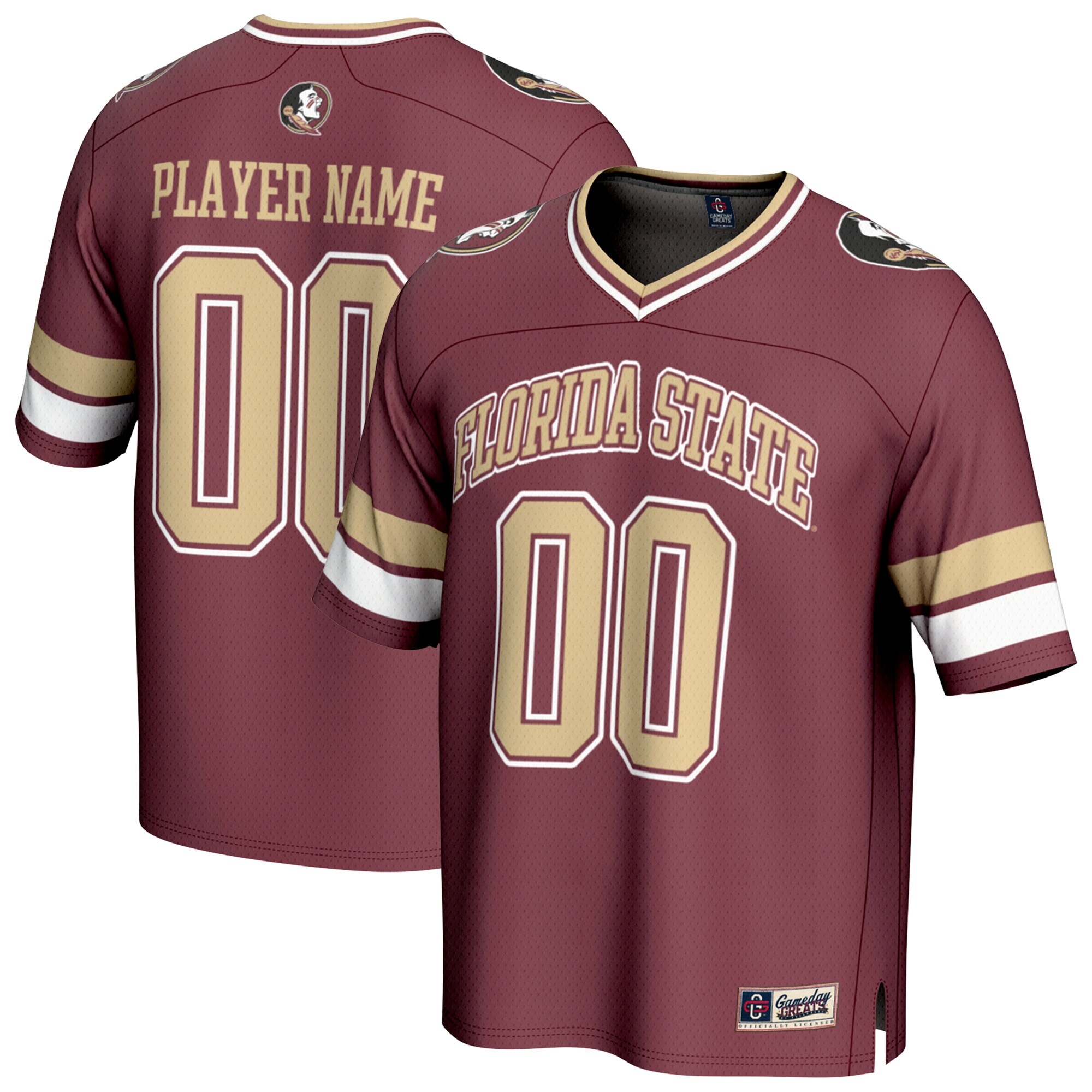 [DDG] Florida State Seminoles GameDay Greats Youth NIL Pick-A-Player Football Fashion Jersey - Garnet