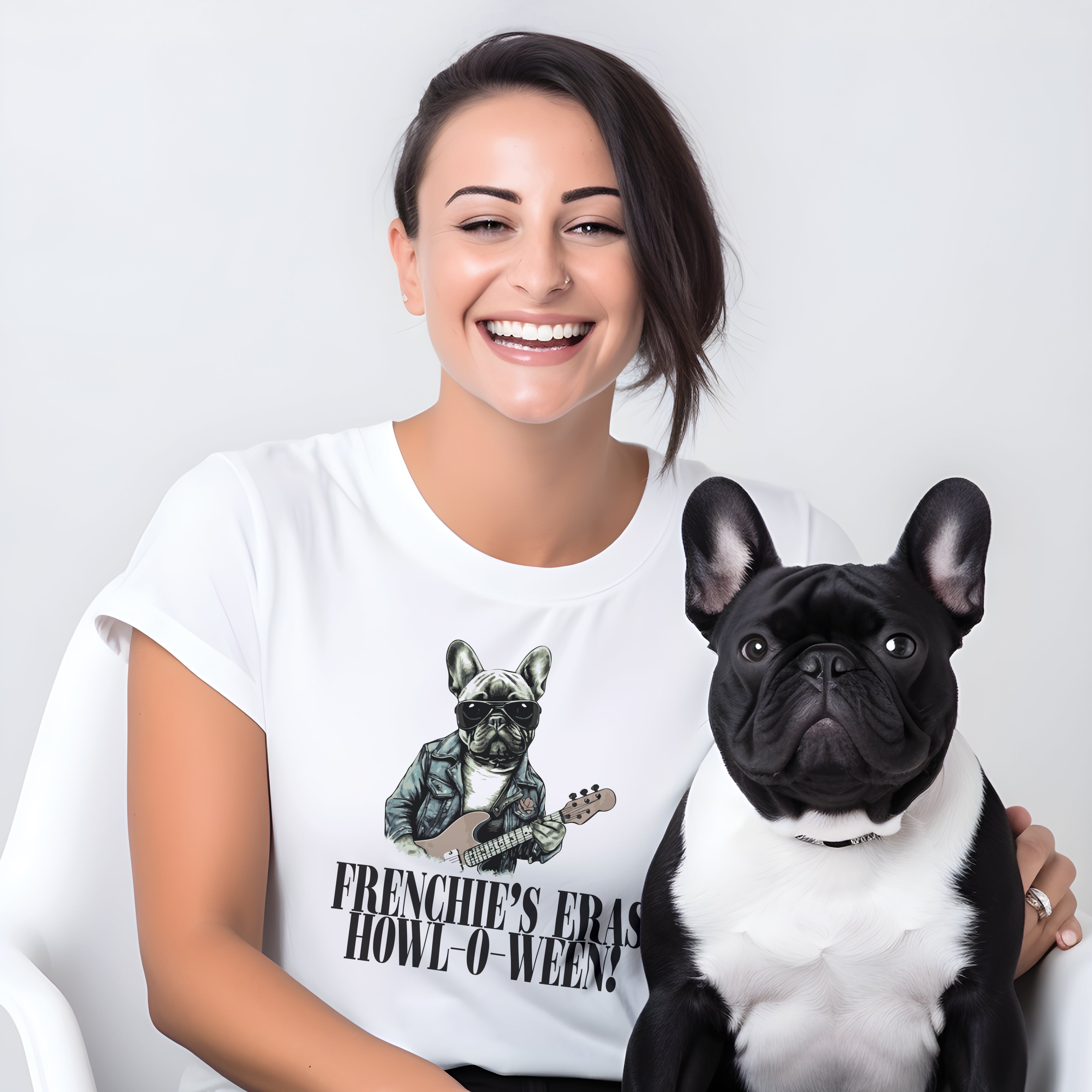 French Bulldog French Bulldog Eras Tour Halloween Unisex T Shirt Durable Dog Item