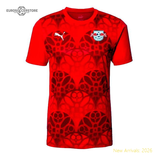 Genuine 2024-2025 Red Bull Leipzig Pre-Match Shirt (Red)