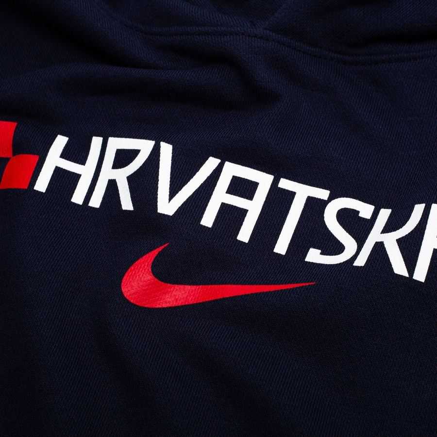 Croatia Hoodie Club - Obsidian/White/University Red